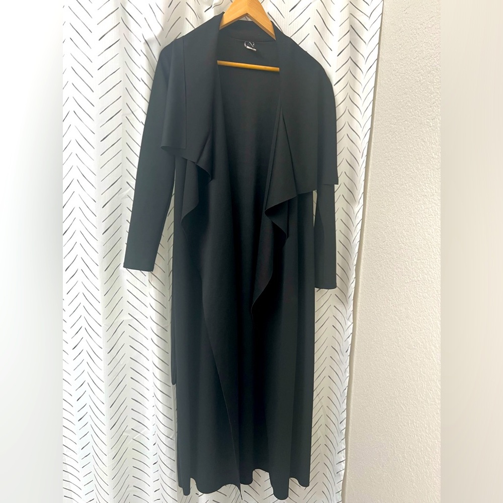 Windsor- Small - Black Trench coat / Dress / Jacket - Picture 2 of 5